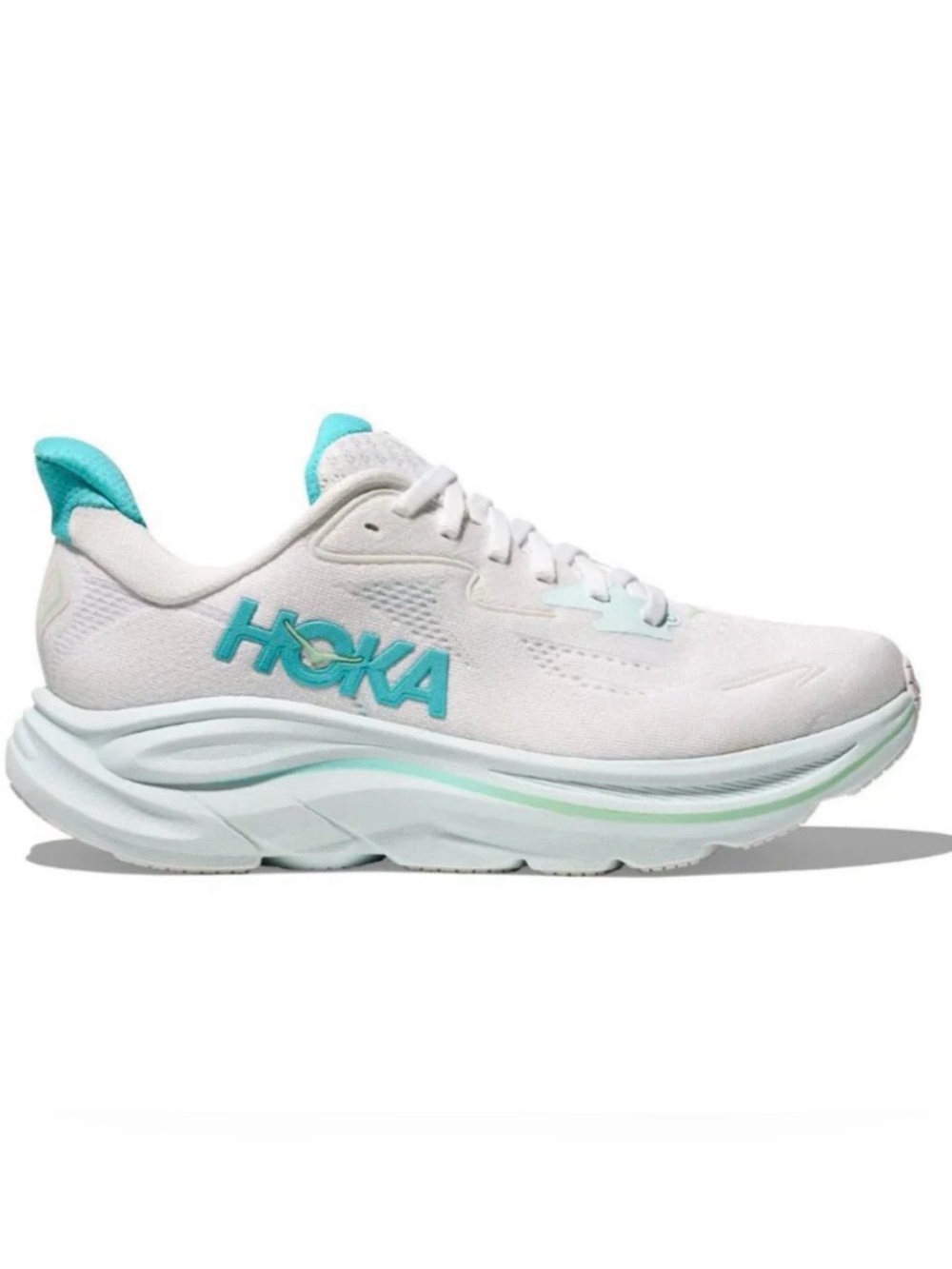 Hoka Women's Clifton 10 WTCL White & Teal